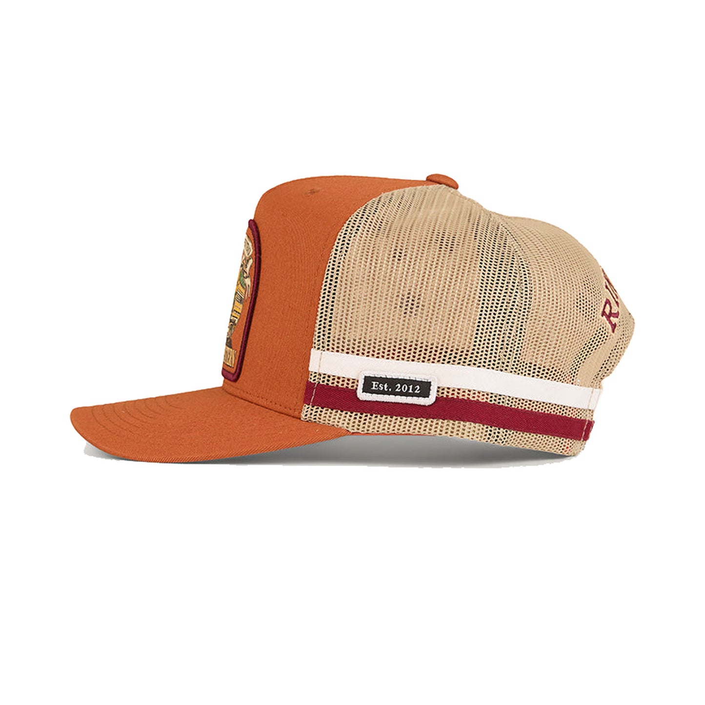 Ringers Western Workhorse Deep Fit Trucker Cap - Rust