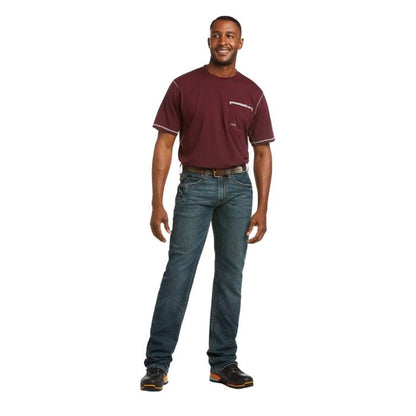 Ariat Men's Rebar Fashion M5 Slim Straight Pants - Ironside