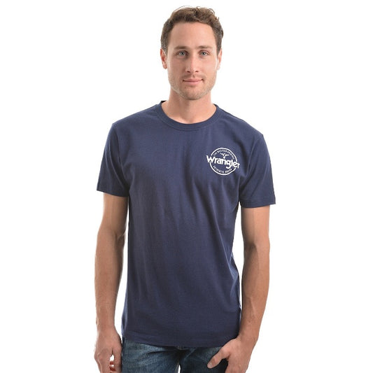 Wrangler Men's Angus Tee - Navy