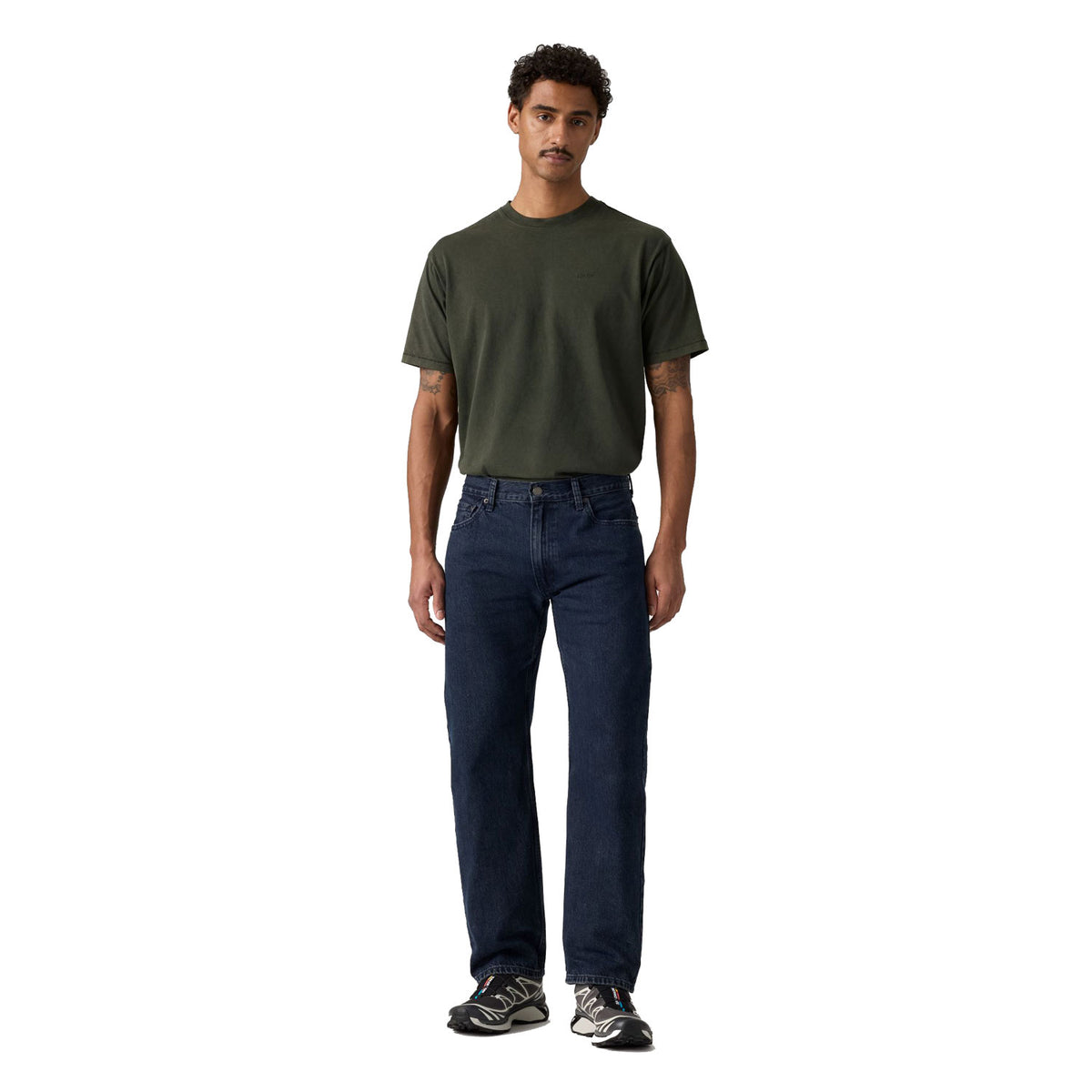 Levi's Men's Men's 555 Relaxed Straight - Luna Blue