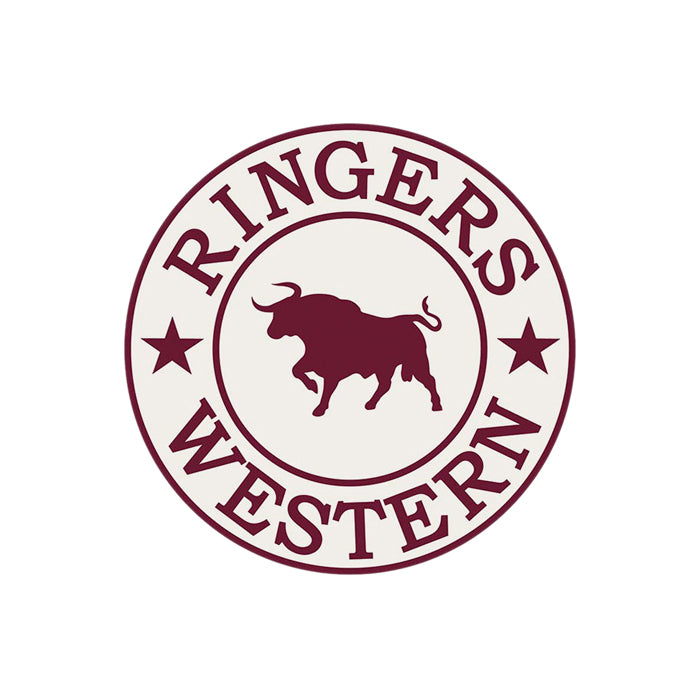 Ringers Western  Classic Sticker-Pink