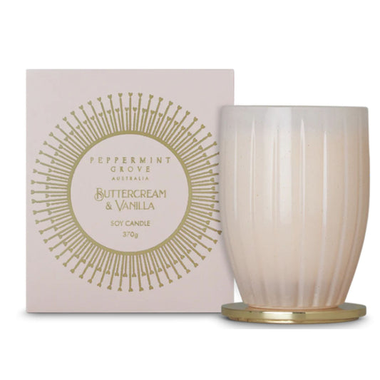 Peppermint Grove Fragrances Large Candle 370g -  Buttercream & Vanilla