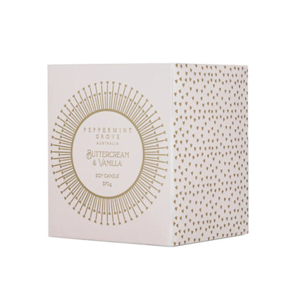 Peppermint Grove Fragrances Large Candle 370g -  Buttercream & Vanilla