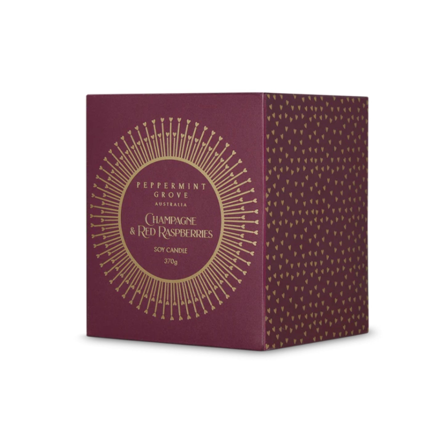Peppermint Grove Fragrances Large Candle 370g -  Champagne & Red Raspberries