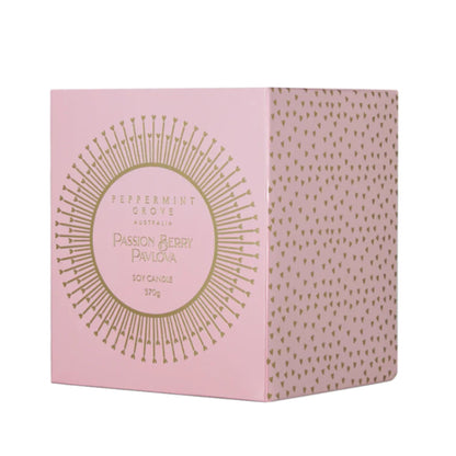 Peppermint Grove Fragrances Large Candle 370g - Passion Berry Pavlova