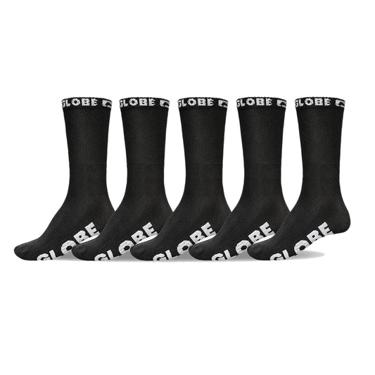 Globe Blackout Socks 5 Pack
