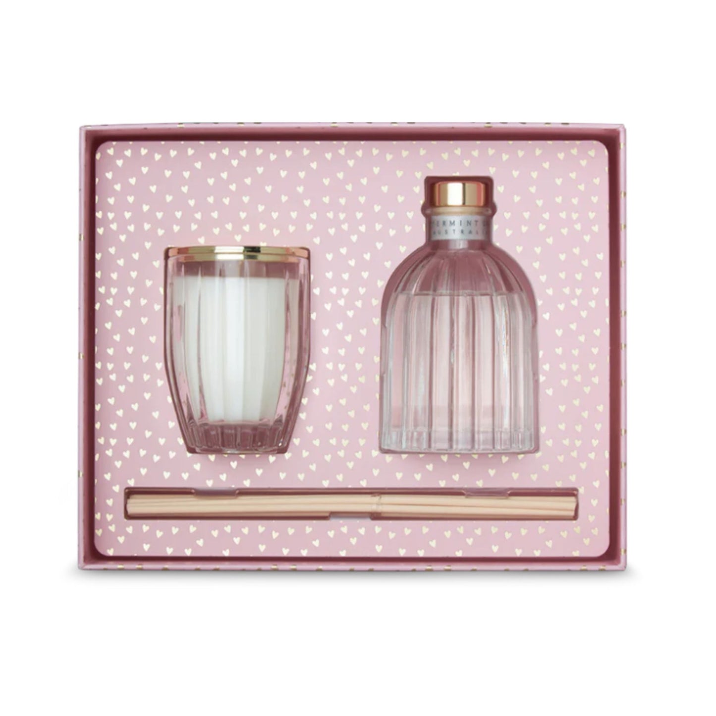 Peppermint Grove Fragrances Mini Candle & Diffuser Gift Set - Passion Berry Pavlova