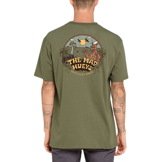 The Mad Hueys Still Loving Every Minute S/S Tee - Olive