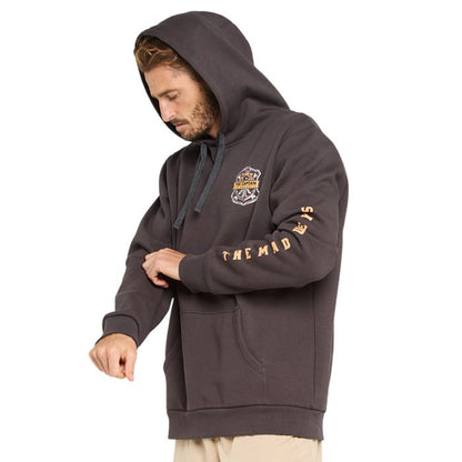 The Mad Hueys Deep Sea Captain Pull Over - Vintage Black