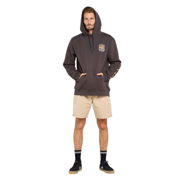 The Mad Hueys Deep Sea Captain Pull Over - Vintage Black