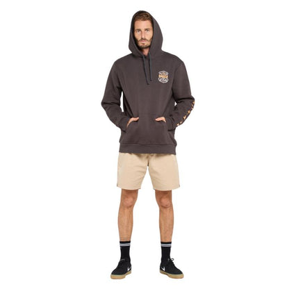 The Mad Hueys Deep Sea Captain Pull Over - Vintage Black