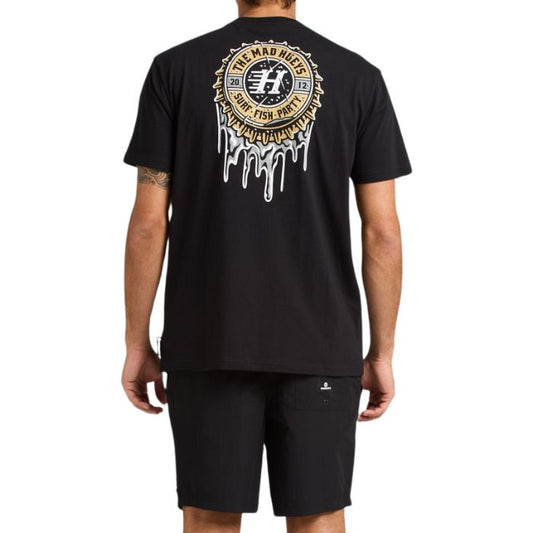 The Mad Hueys Hueys Cold One S/S Tee - Black