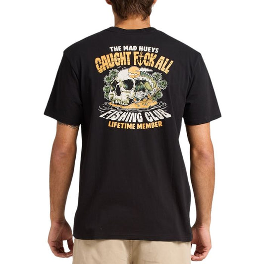 The Mad Hueys Caught FK All S/S Tee - Black