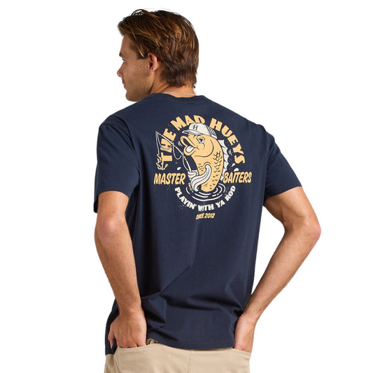 The Mad Hueys Master Baiters S/S Tee - Navy