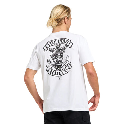 The Mad Hueys Sailor Anchor Short Sleeve Tee - White