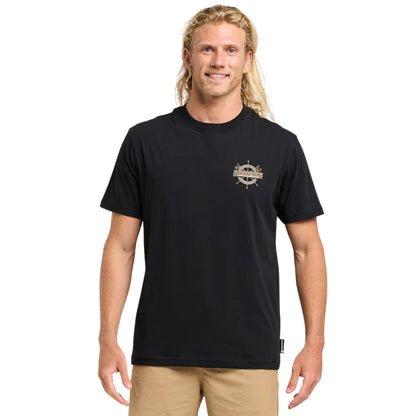 The Mad Hueys The Sea Captain Short Sleeve Tee - Black