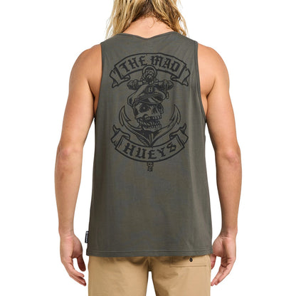 The Mad Hueys Sailor Anchor Tank - Charcoal