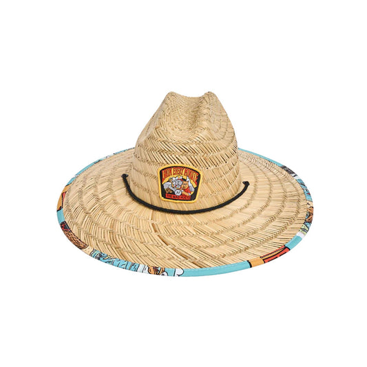 The Mad Hueys OZ Straya Straw Hat - Natural