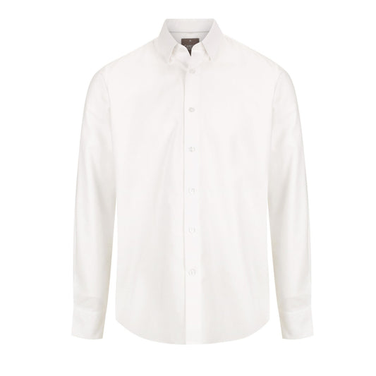 Gloweave Ashton Cotton L/S Casual Shirt- White