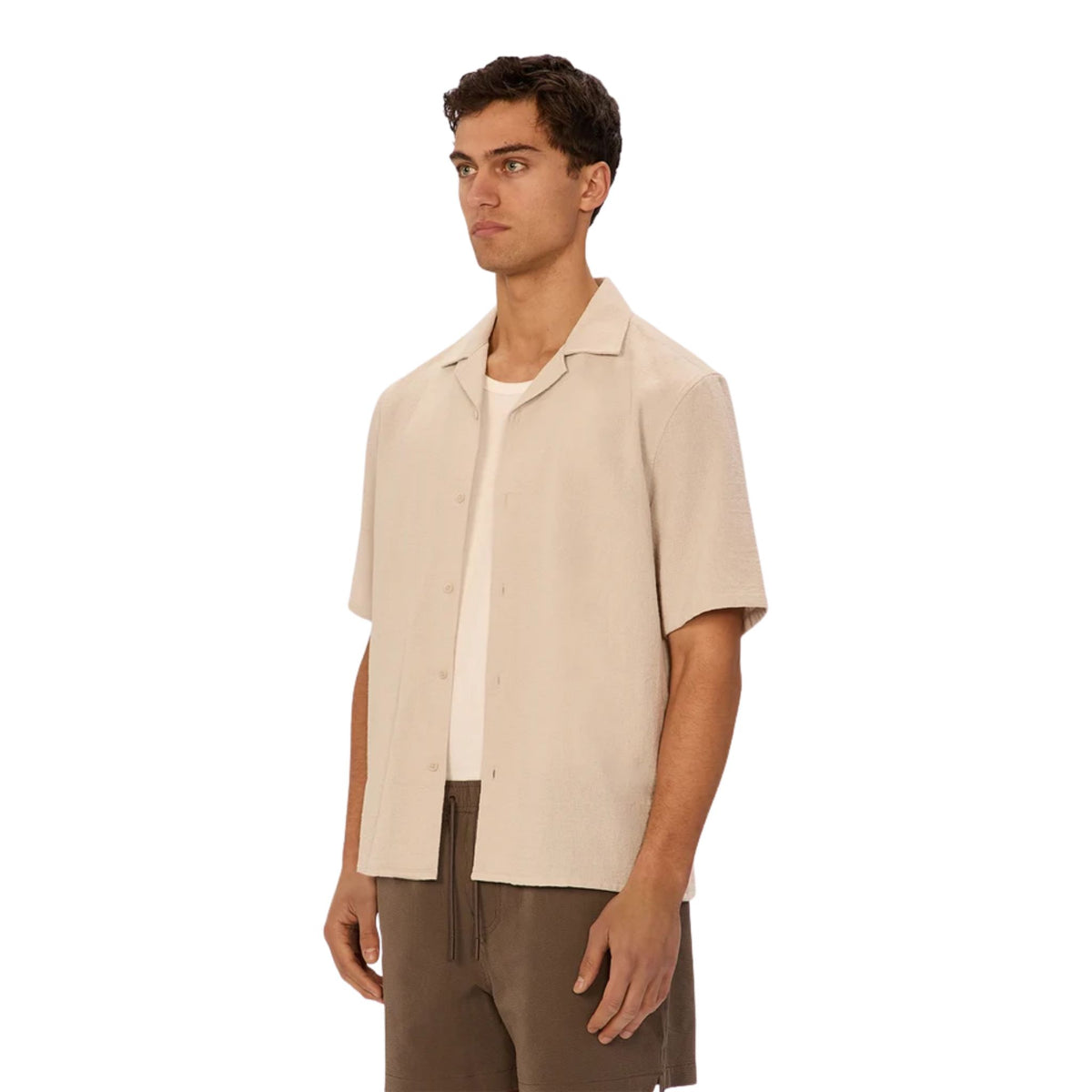 Industrie The Marbella S/S Shirt - Grain
