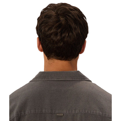 Industrie The Washed Menorca S/S Shirt - Gunmetal