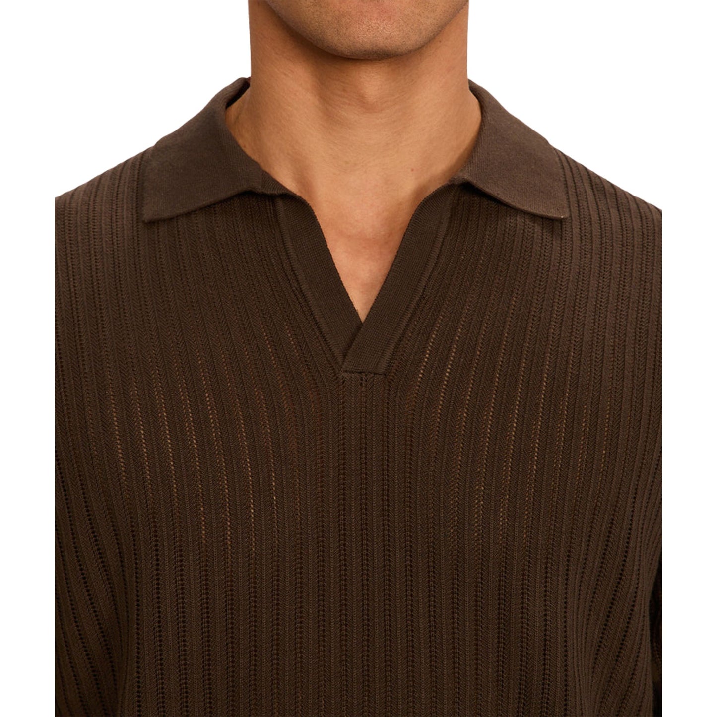 Industrie The Poolside Polo - Dark Teak