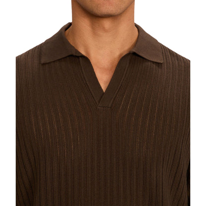 Industrie The Poolside Polo - Dark Teak