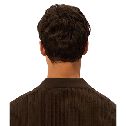 Industrie The Poolside Polo - Dark Teak