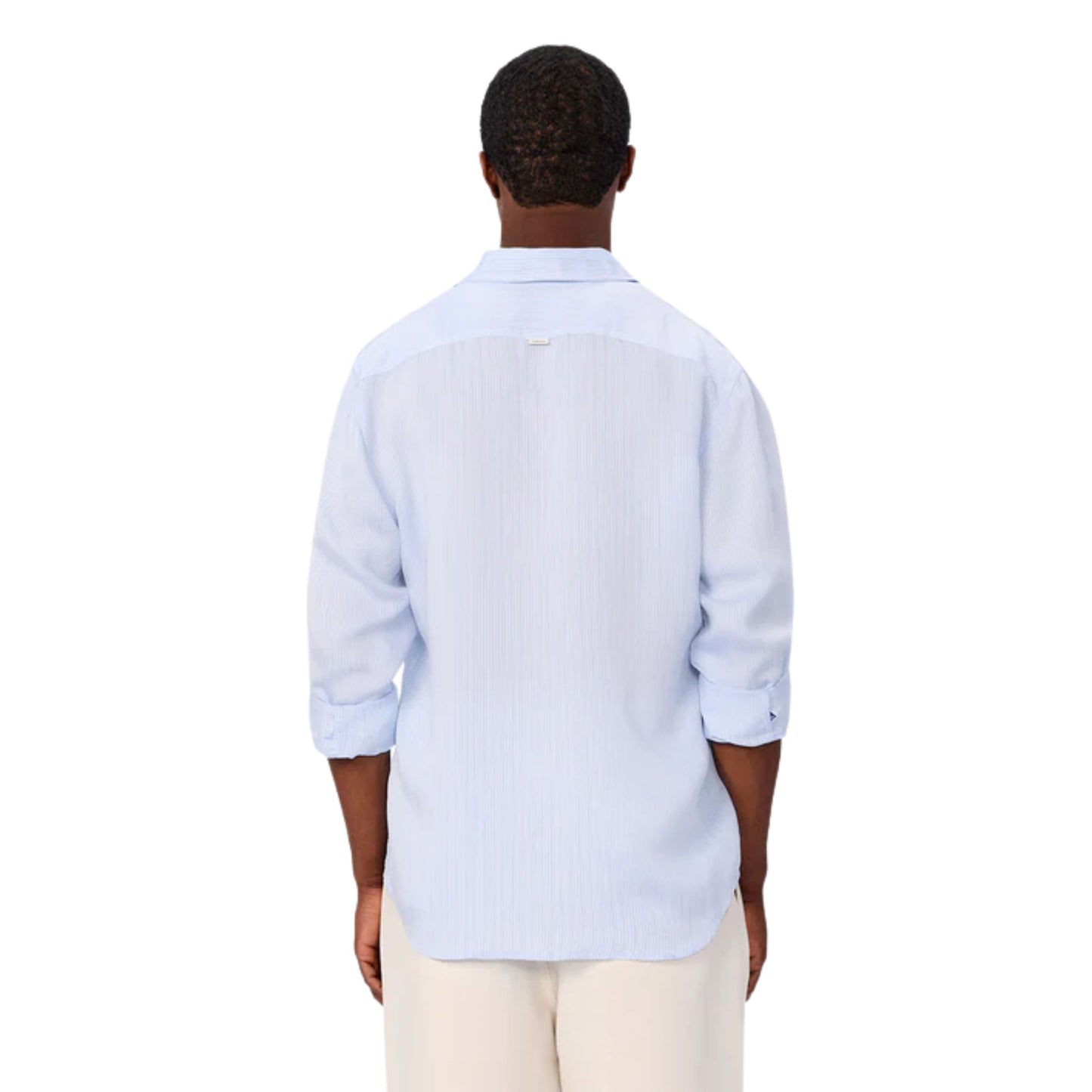 Industrie The Beaufort Long Sleeve Shirt - Light Blue Combo