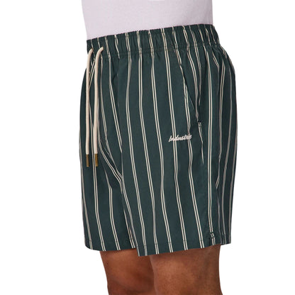 Industrie The Posada Swim Short -  Pine/White