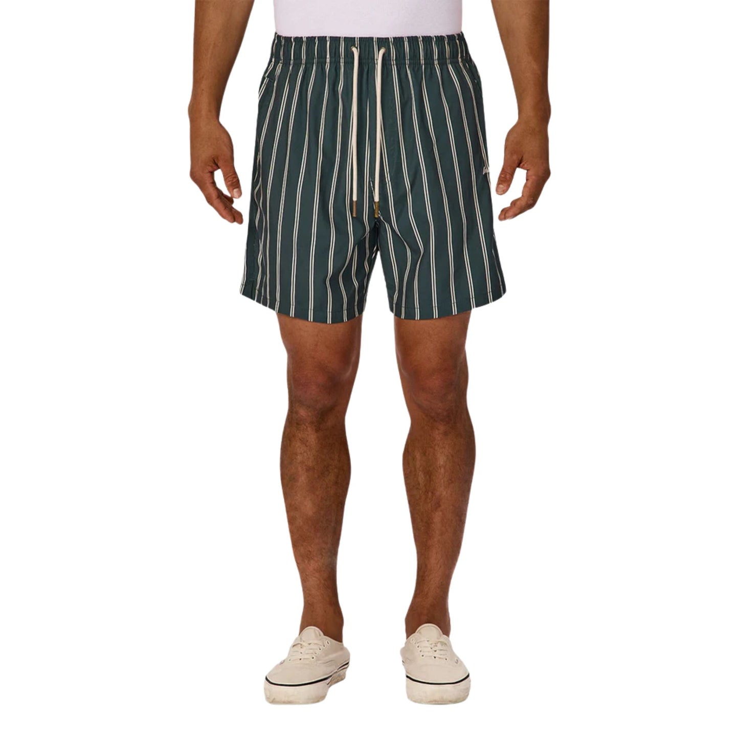 Industrie The Posada Swim Short -  Pine/White