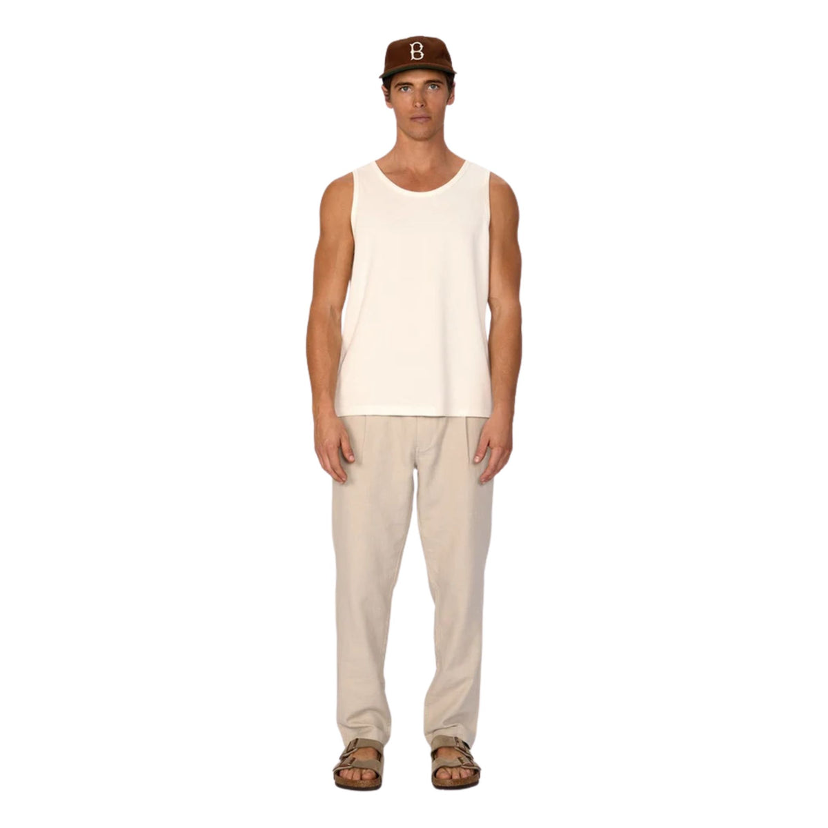 Industrie The Mallorca Pant - New Stone 24