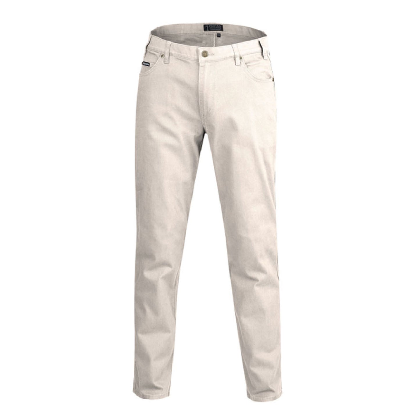 Pilbara Men's Cotton Stretch Jean - Bone
