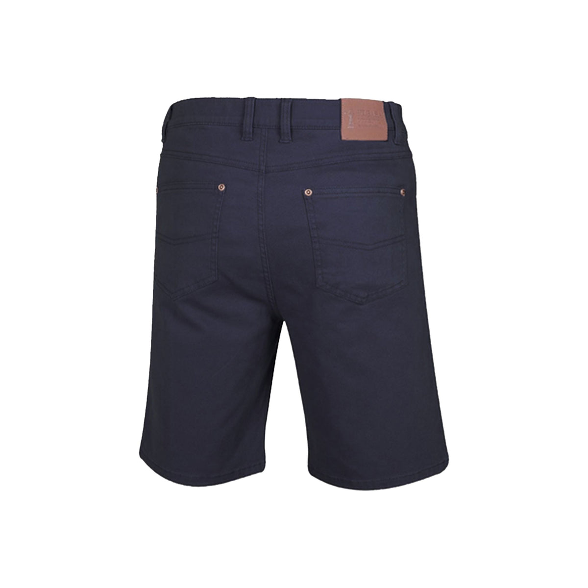 Pilbara Men's Cotton Stretch Jean Shorts - Ink Navy