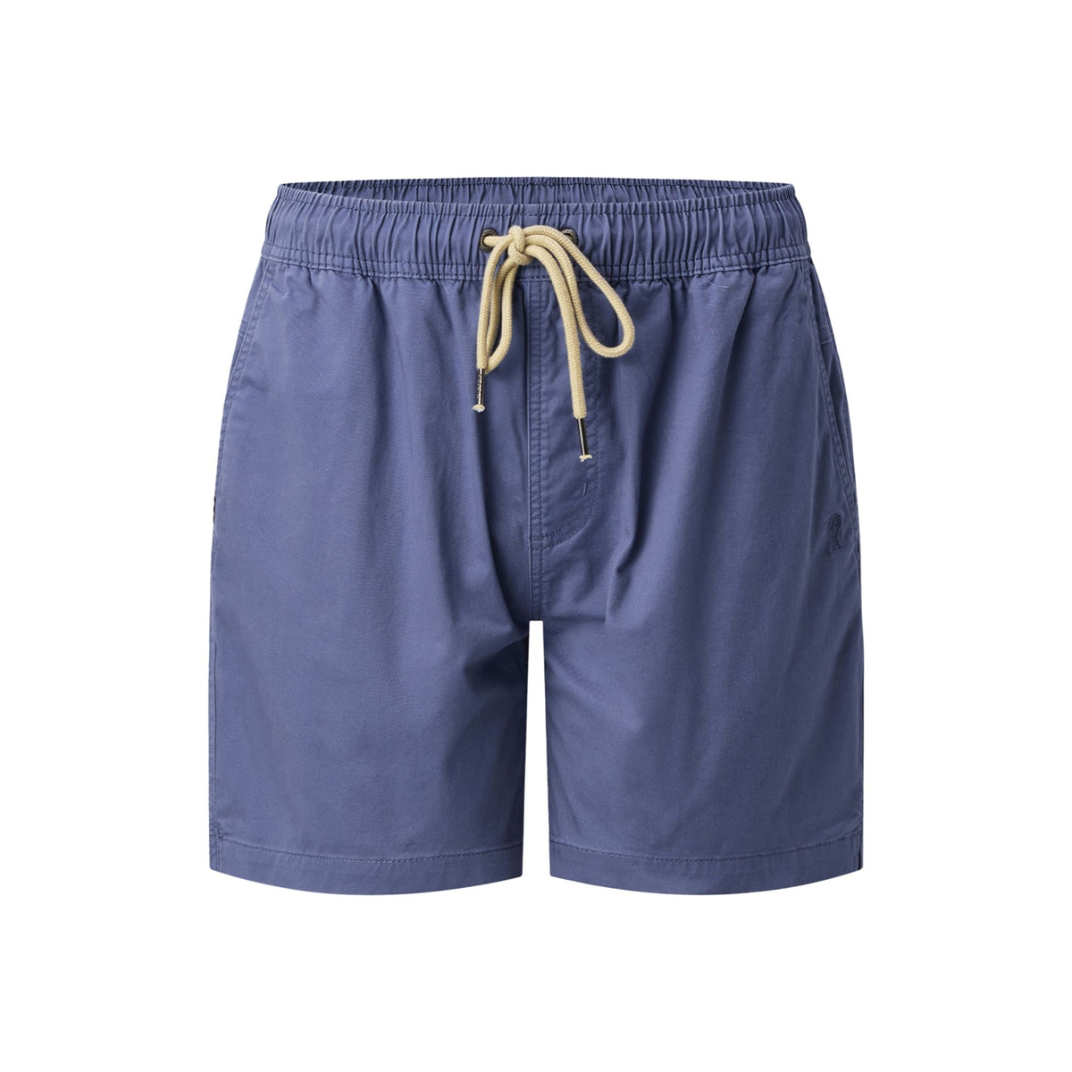 Pilbara Men's Cotton Stretch Walk Shorts-Copen Blue