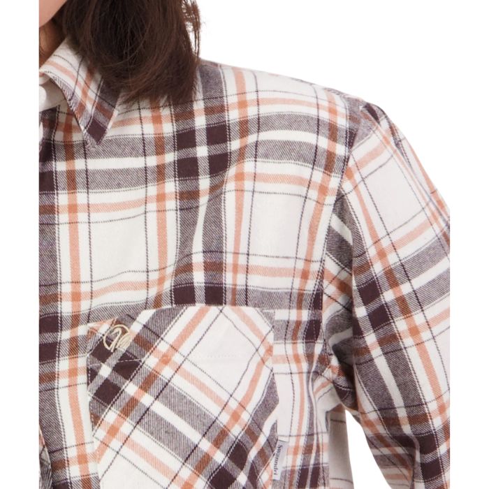 Swanndri Women's Barn Shirt - Vintage Coffee