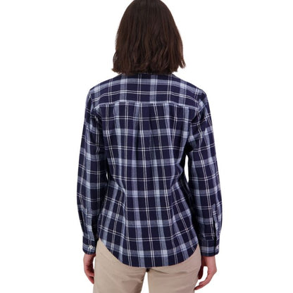 Swanndri Women's Barn Shirt - Cerulean Blue