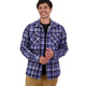Bluebird/Navy Check / 3XL