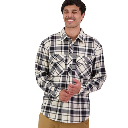 Swanndri Men's Egmont L/S Shirt - Dk Biscuit
