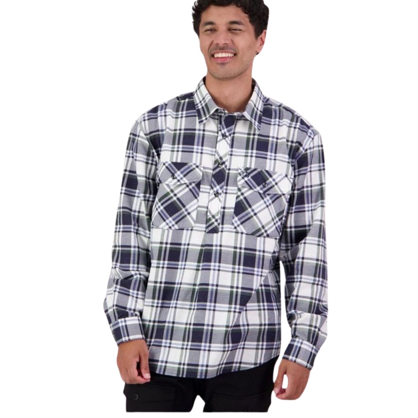 Swanndri Men's Egmont L/S Shirt - Eden