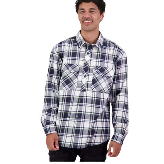 Swanndri Men's Egmont L/S Shirt - Eden