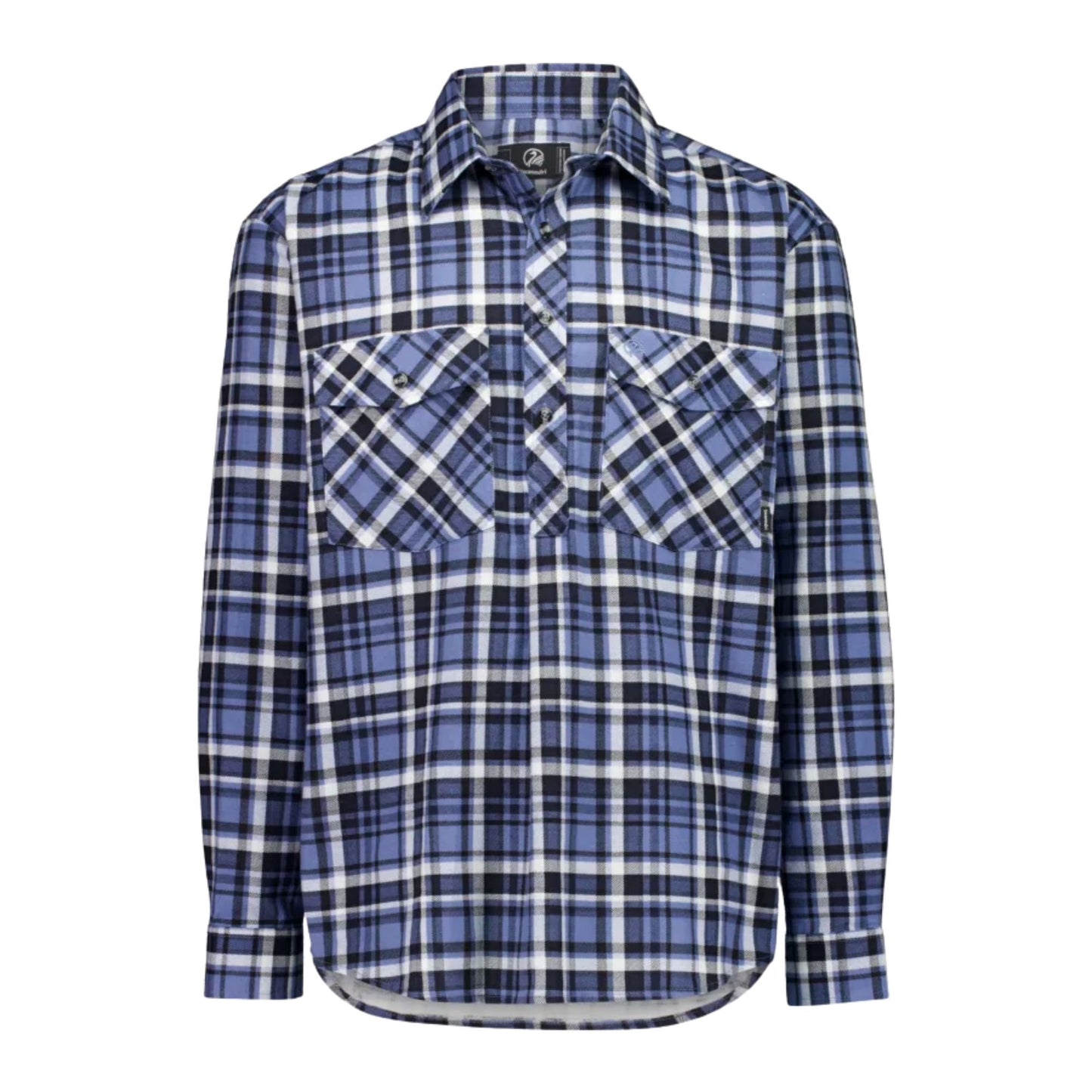 Swanndri Men's Egmont L/S Shirt - Mid Ocean