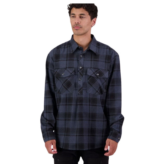 Swanndri Men's Egmont L/S Shirt - Shadow