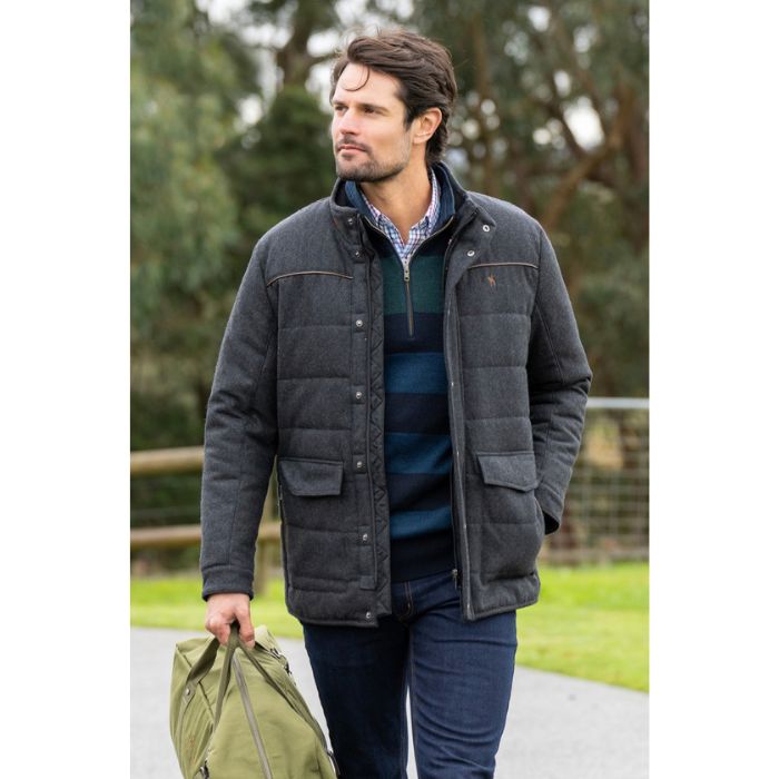 Thomas Cook Men's Strathford Jacket - Charcoal Marle