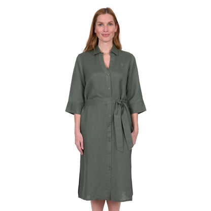 Thomas Cook Women's Sasha Shirt Dress - Green