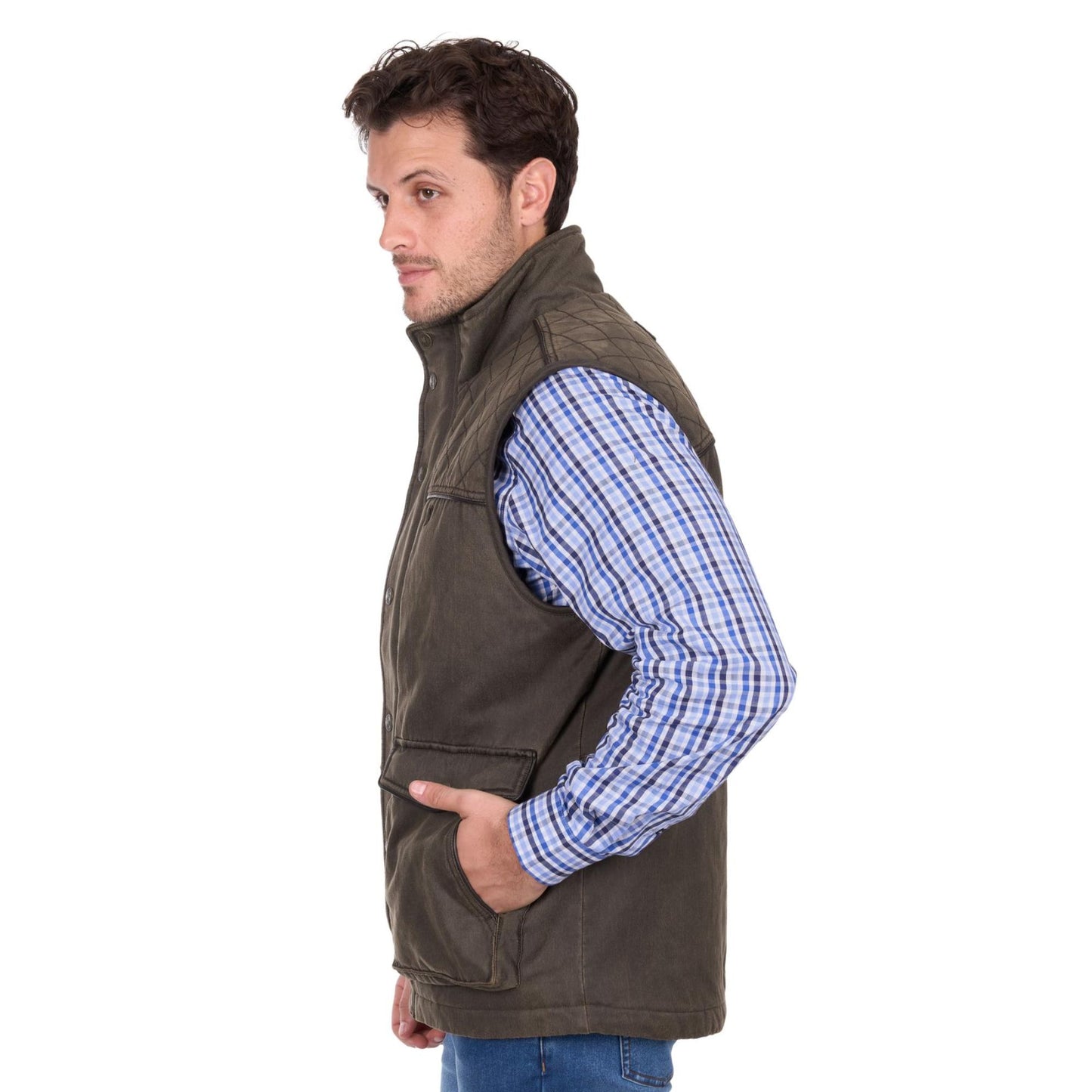 Thomas Cook Men’s Marcus Vest - Rustic Mulch