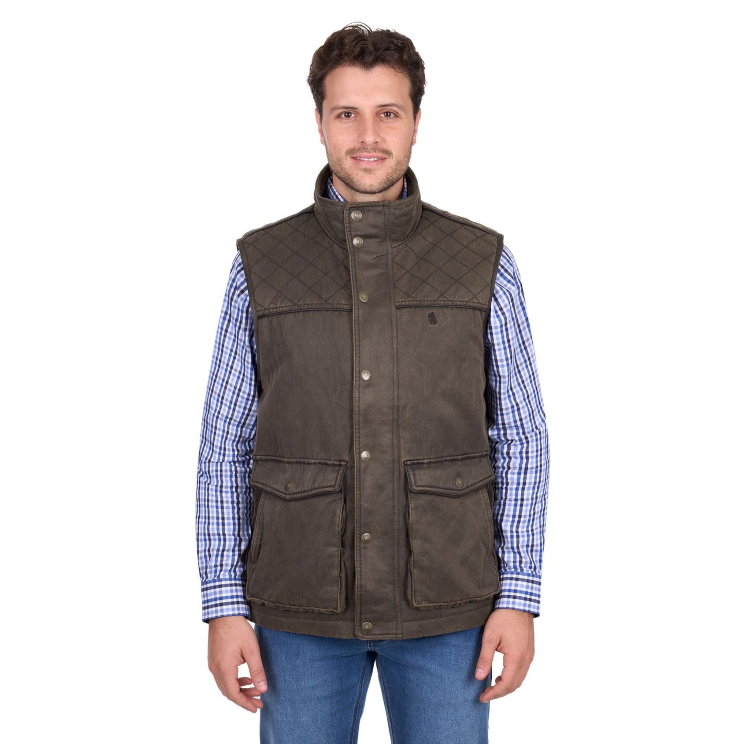 Thomas Cook Men’s Marcus Vest - Rustic Mulch