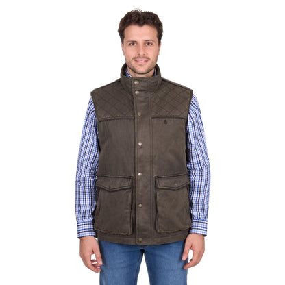 Thomas Cook Men’s Marcus Vest - Rustic Mulch