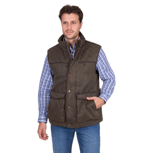 Thomas Cook Men’s Marcus Vest - Rustic Mulch