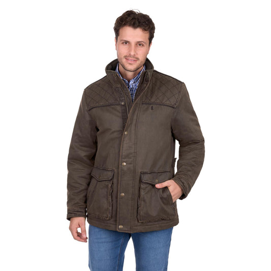 Thomas Cook Mens Marcus Jacket - Rustic Mulch